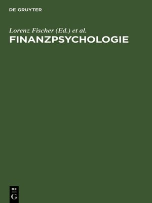 cover image of Finanzpsychologie